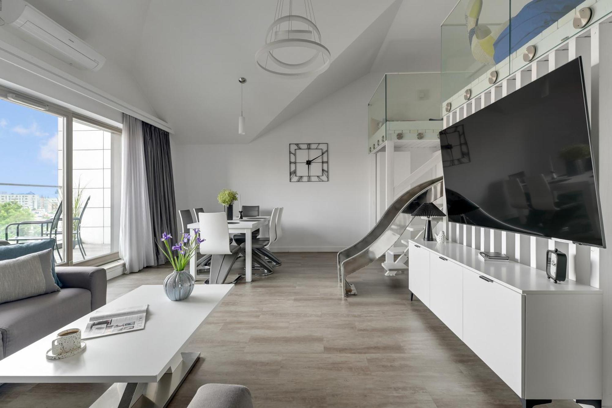Waterlane Riverside - Spa, Pool, Gym & Parking By Downtown Gdansk