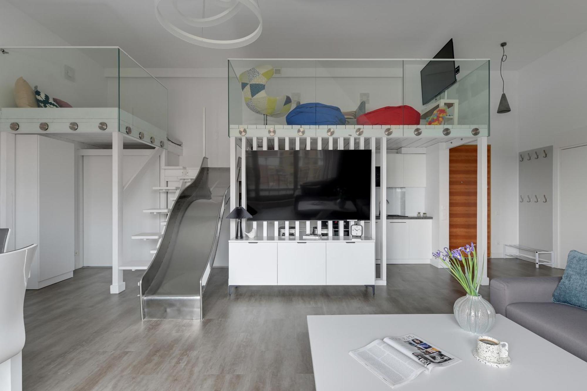 Waterlane Riverside - Spa, Pool, Gym & Parking By Downtown Gdańsk