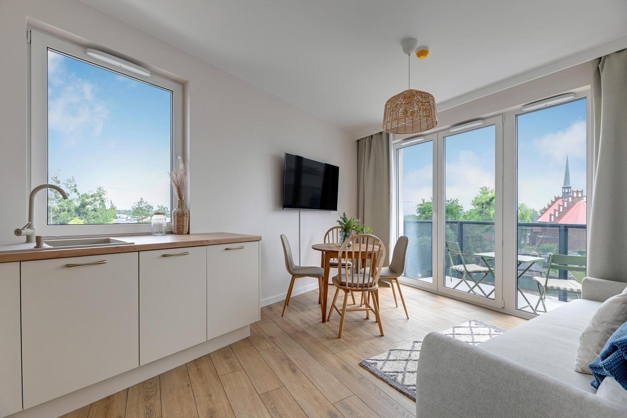 Portovo Riverside By Blue Mandarin Huoneisto Gdańsk