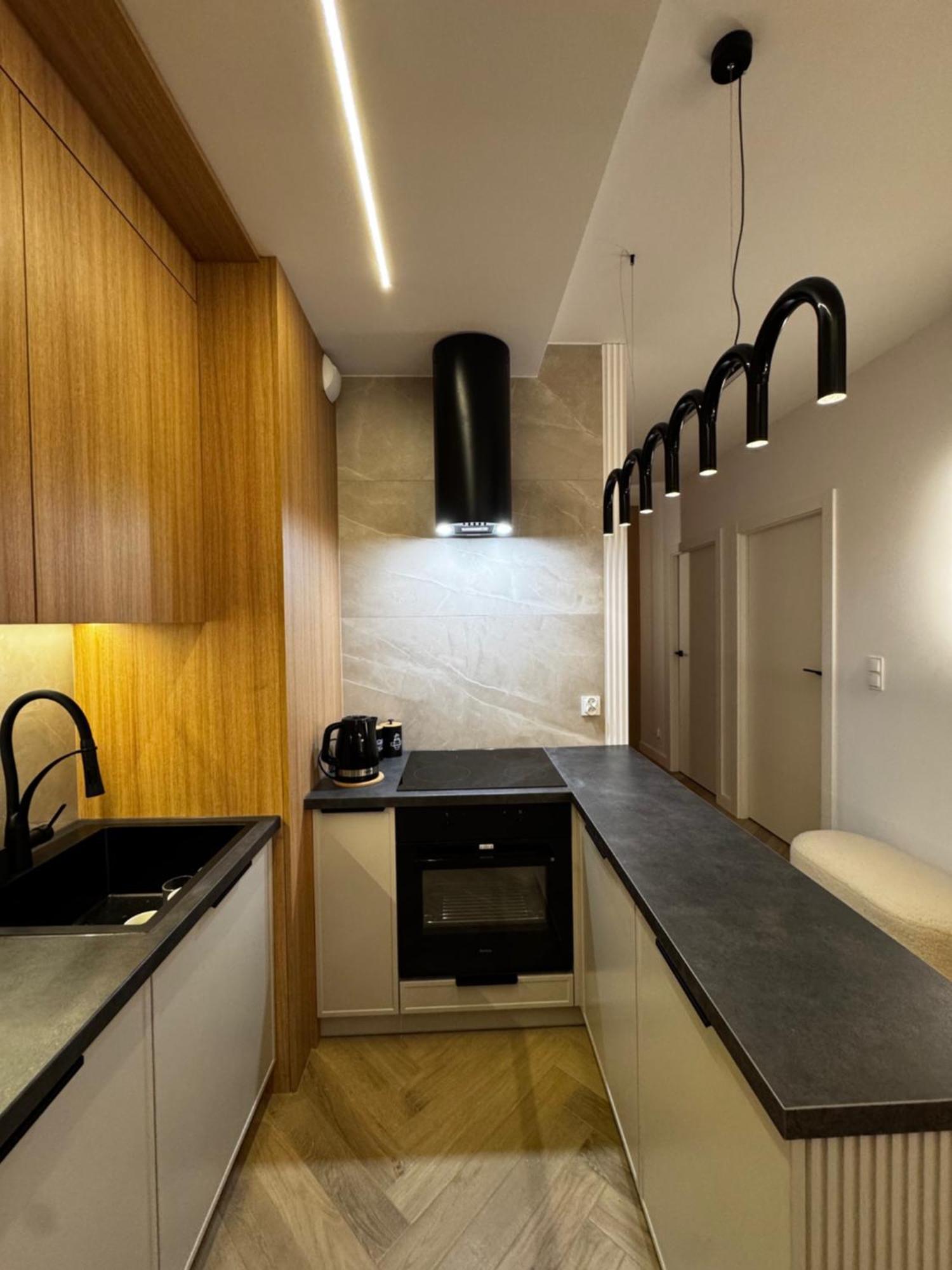 Family & Business Sauna Apartments Baltic Horizon Premium Spa - 3 Bedroom With Private Sauna, Jacuzzi, Rooftop Gym & Panoramic Terrace, Balcony, Underground Garage Apartment *