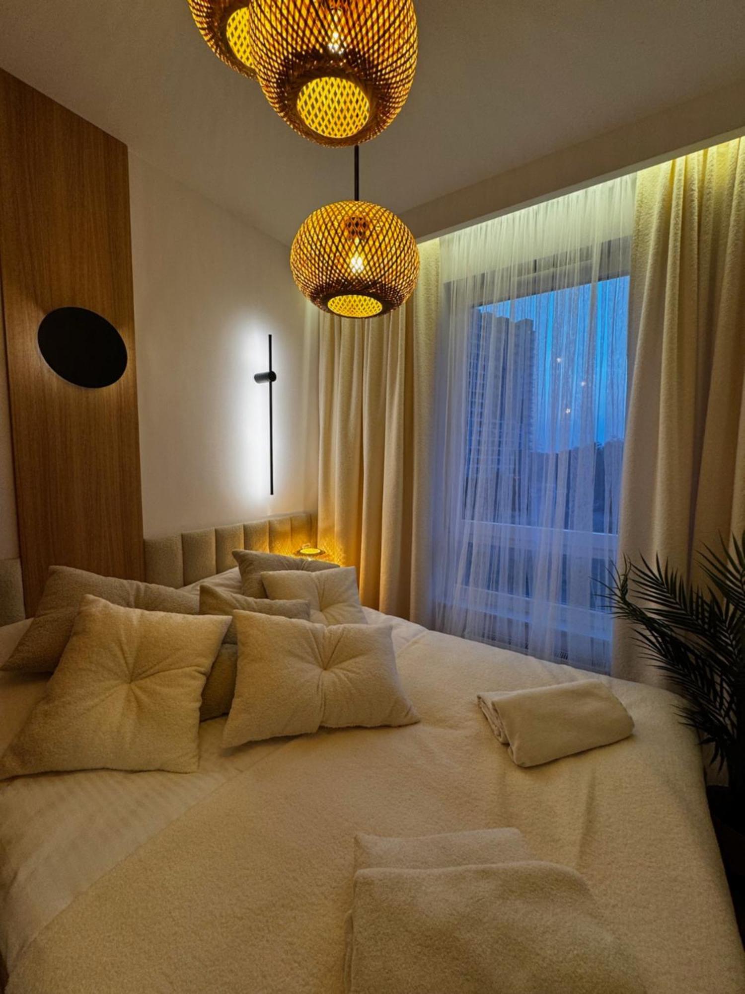 Apartment Family & Business Sauna Apartments Baltic Horizon Premium Spa - 3 Bedroom With Private Sauna, Jacuzzi, Rooftop Gym & Panoramic Terrace, Balcony, Underground Garage