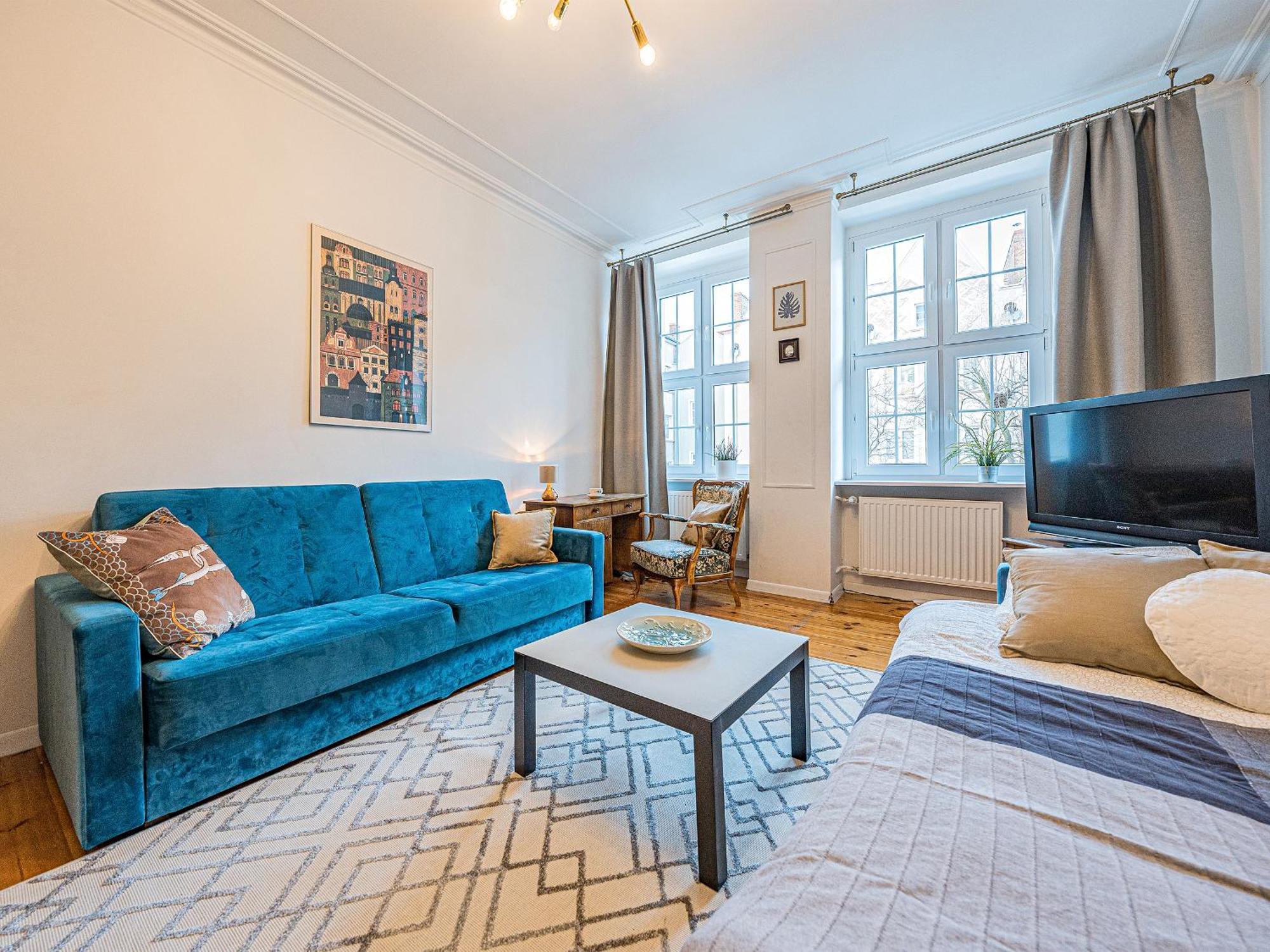 Lts Rent Comfortable Old Town & Art, Three Rooms Apartment