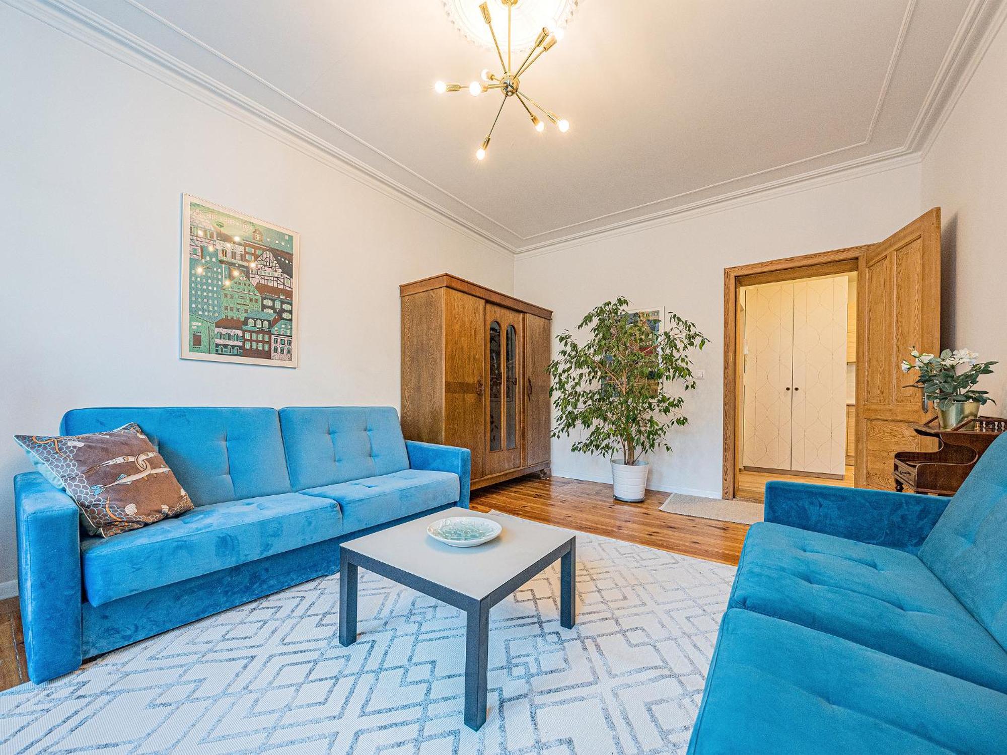 Lts Rent Comfortable Old Town & Art, Three Rooms Apartment *