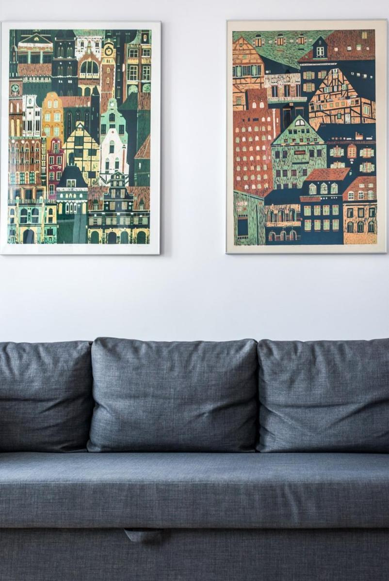 Apartment Lts Rent Comfortable River View & Art, Four Gdansk