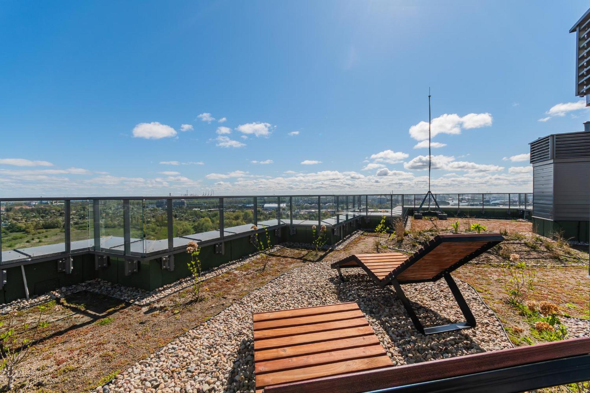 Lägenhet Horizon Sauna & Jacuzzi & Parking By Grand Apartme