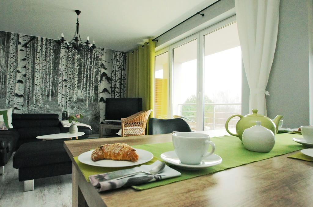 Leilighet Sloneczne Tarasy - Apartament Brzozowy Gdańsk