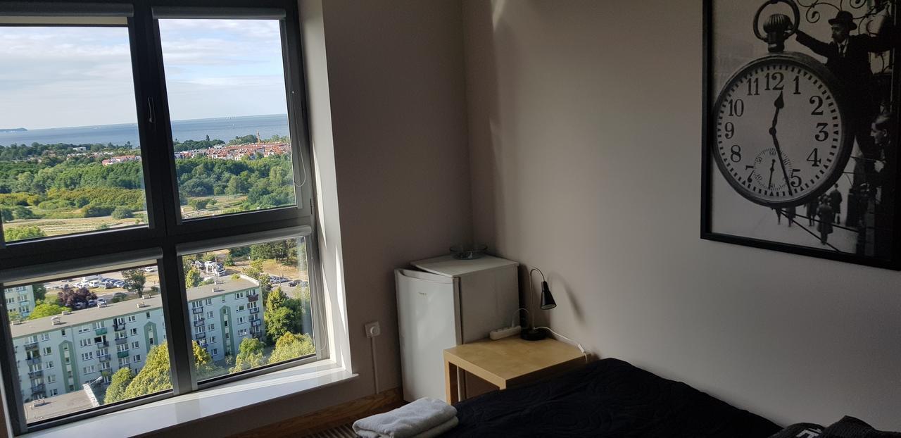 16th Floor View On The Sea And City. 15 Minutes Walk To The Beach. Lejlighed Gdańsk