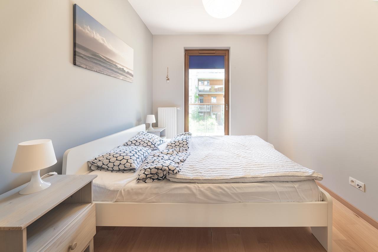 Apartment W Gdansku Brzeznie ,blisko Plazy ,darmowe Miejsce Parkingowe ,taras *