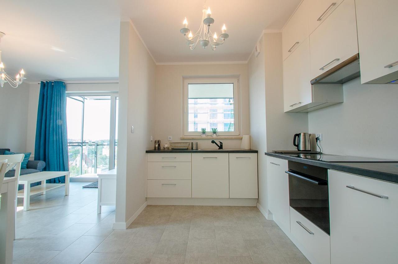 With Two Bedrooms On The 10th Floor Apartment Gdansk
