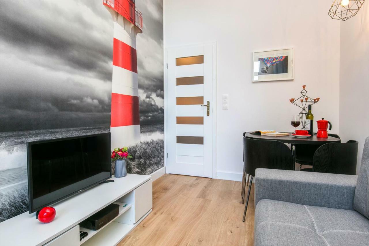 Apartament Berg Red Obok Starego Miasta Gdańsk