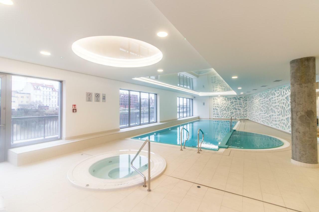 Golden Blue With Pool And Jacuzzi Apartment Gdansk