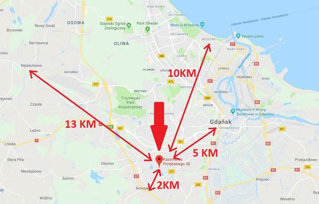 Familijny 3 64m2 * Gdansk