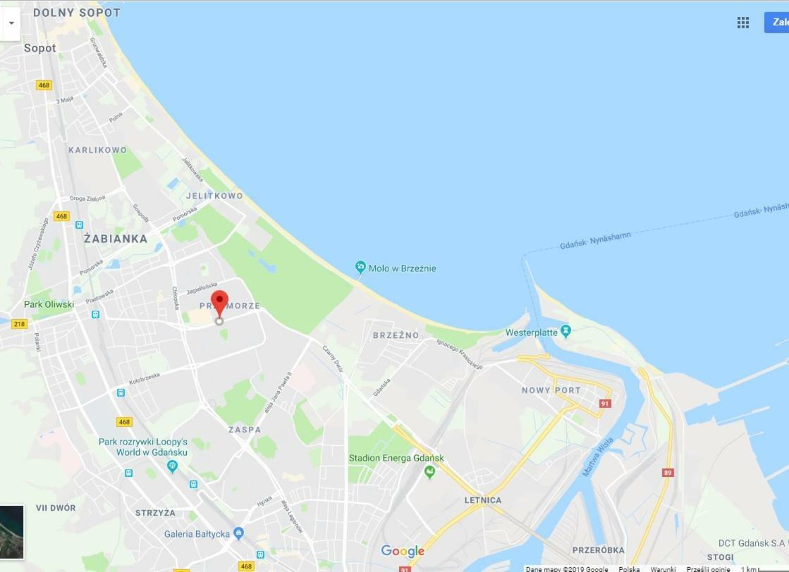 Huoneisto Amber 2 - 4 Oceany - Widok Na Morze, Taras, Parking Gdańsk