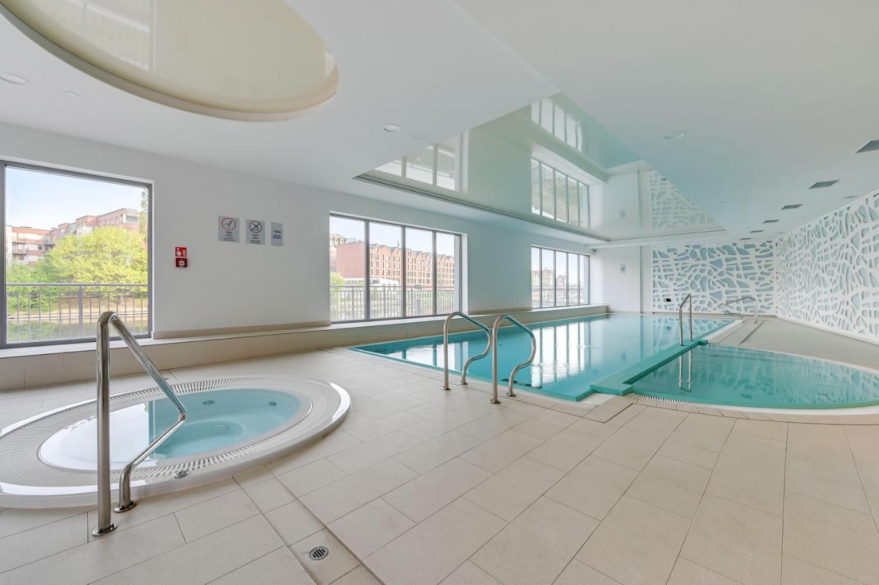 Apartment Waterlane Island Pool & Gym Gdansk