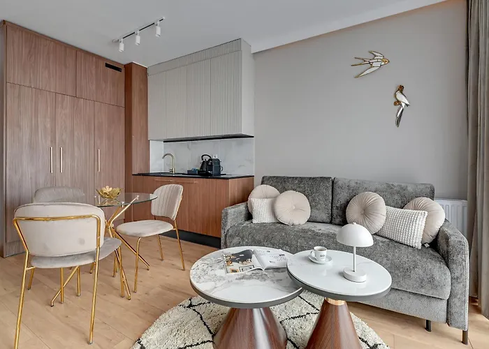 Nadmotlawie Estate - Riverside, Gym & Sauna By Downtown Apartments