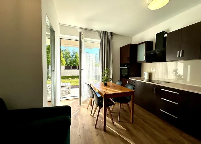 Apartament Z Ogrodem I Parkingiem Gdansk Poludnie