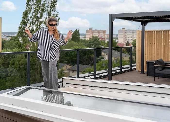 Plaza 41 Seaside Apartment With Roof Terrace And Parking By Lion Apartments