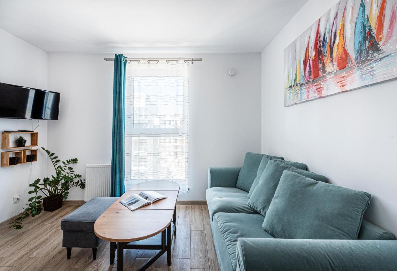 Niebieski Optilocus Apartment Danzig