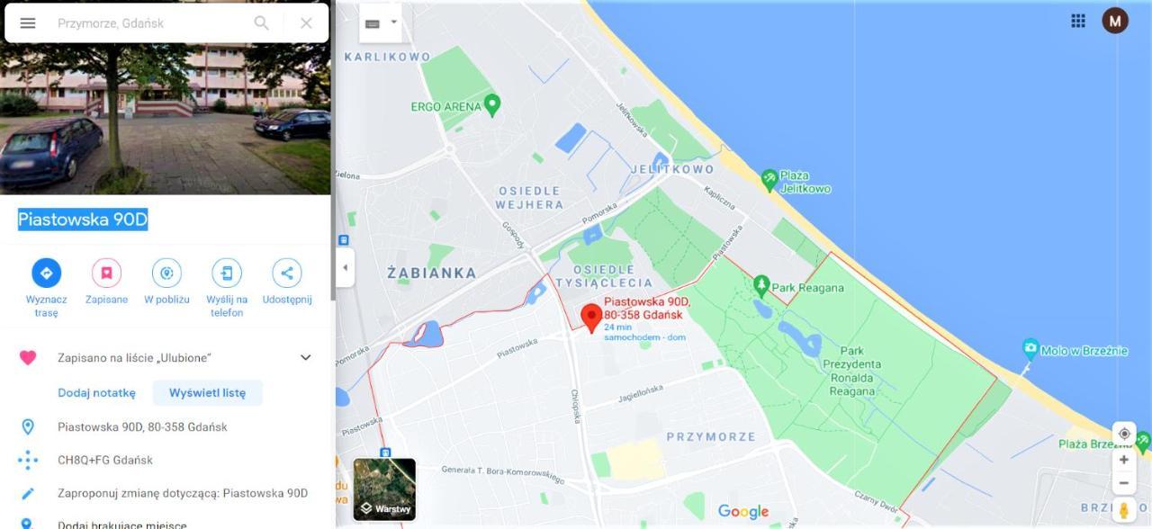 2 W Gdansku Blisko Morza 1500 M Do Plazy Apartamento Gdańsk