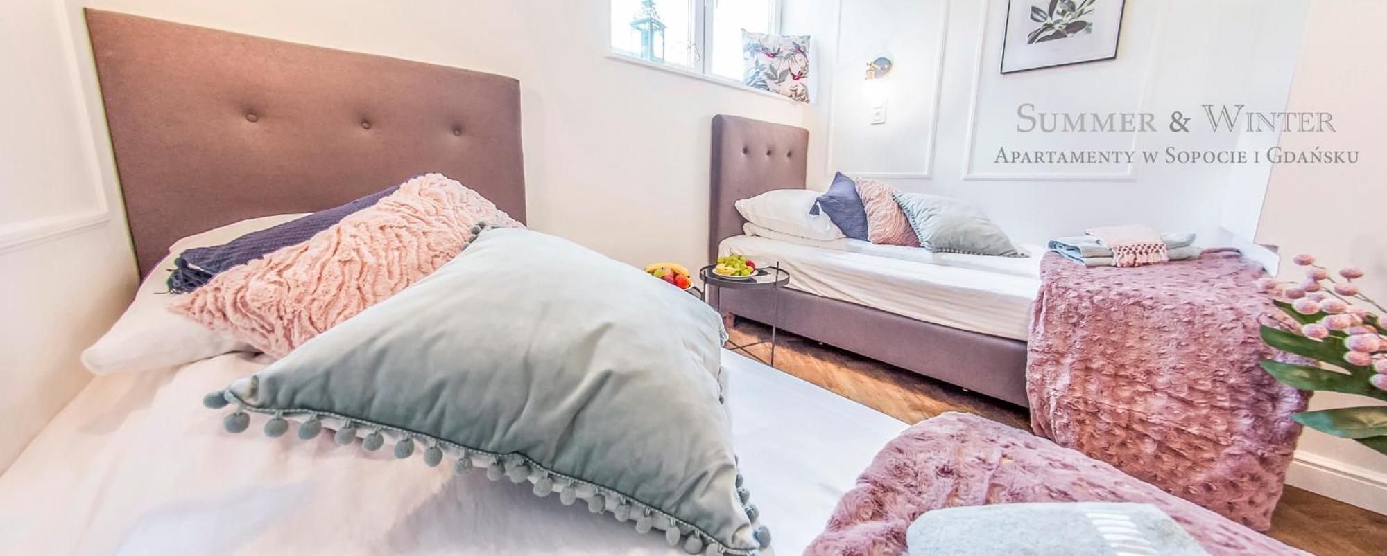 Family Luxury Pure Old Town 1-8, 2 Sypialnie I Salon, Parking Pub, 60m2 Căn hộ
