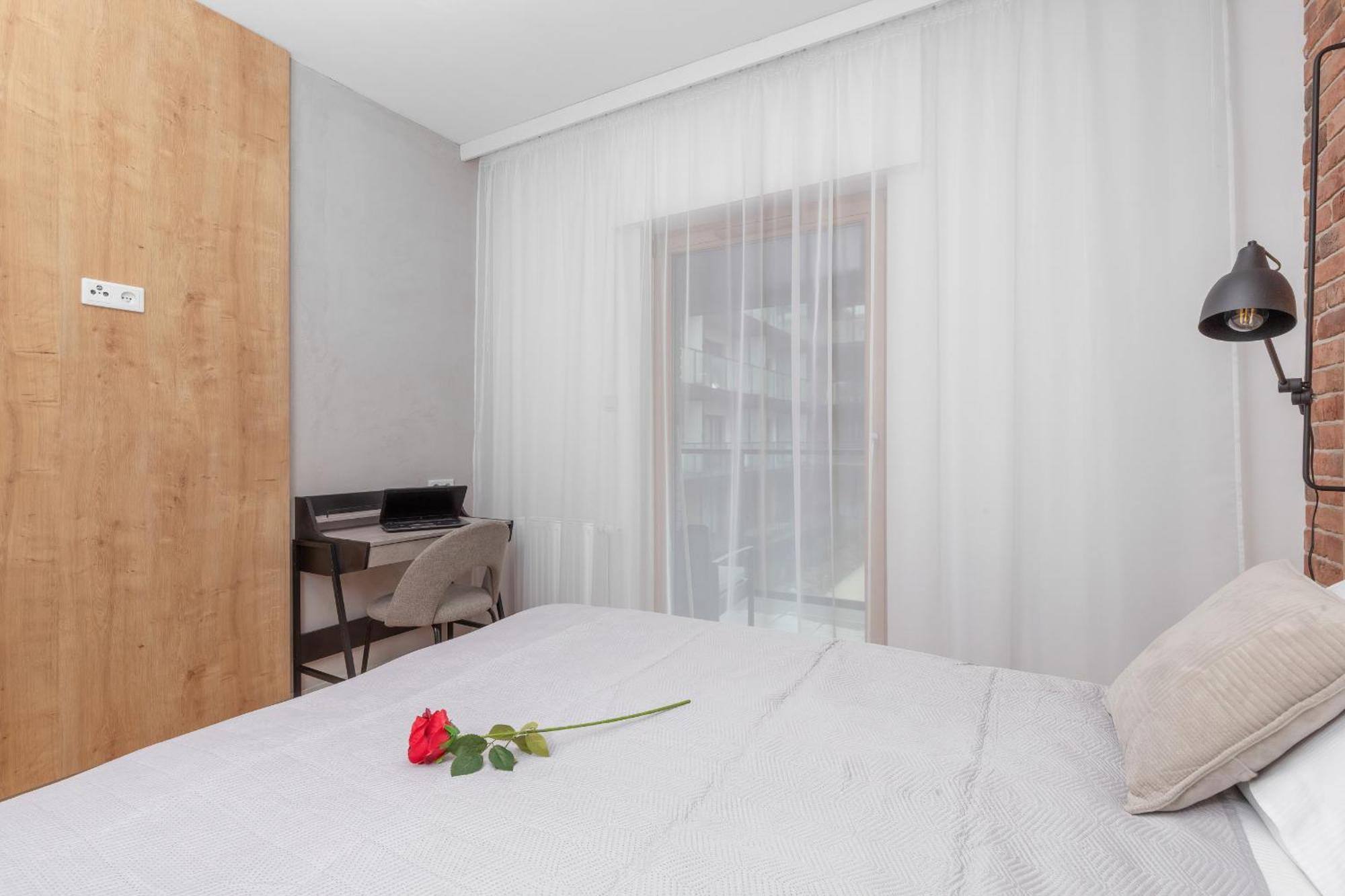 Lägenhet Elegant In With Sauna, Gym And Parking By Renters Gdańsk