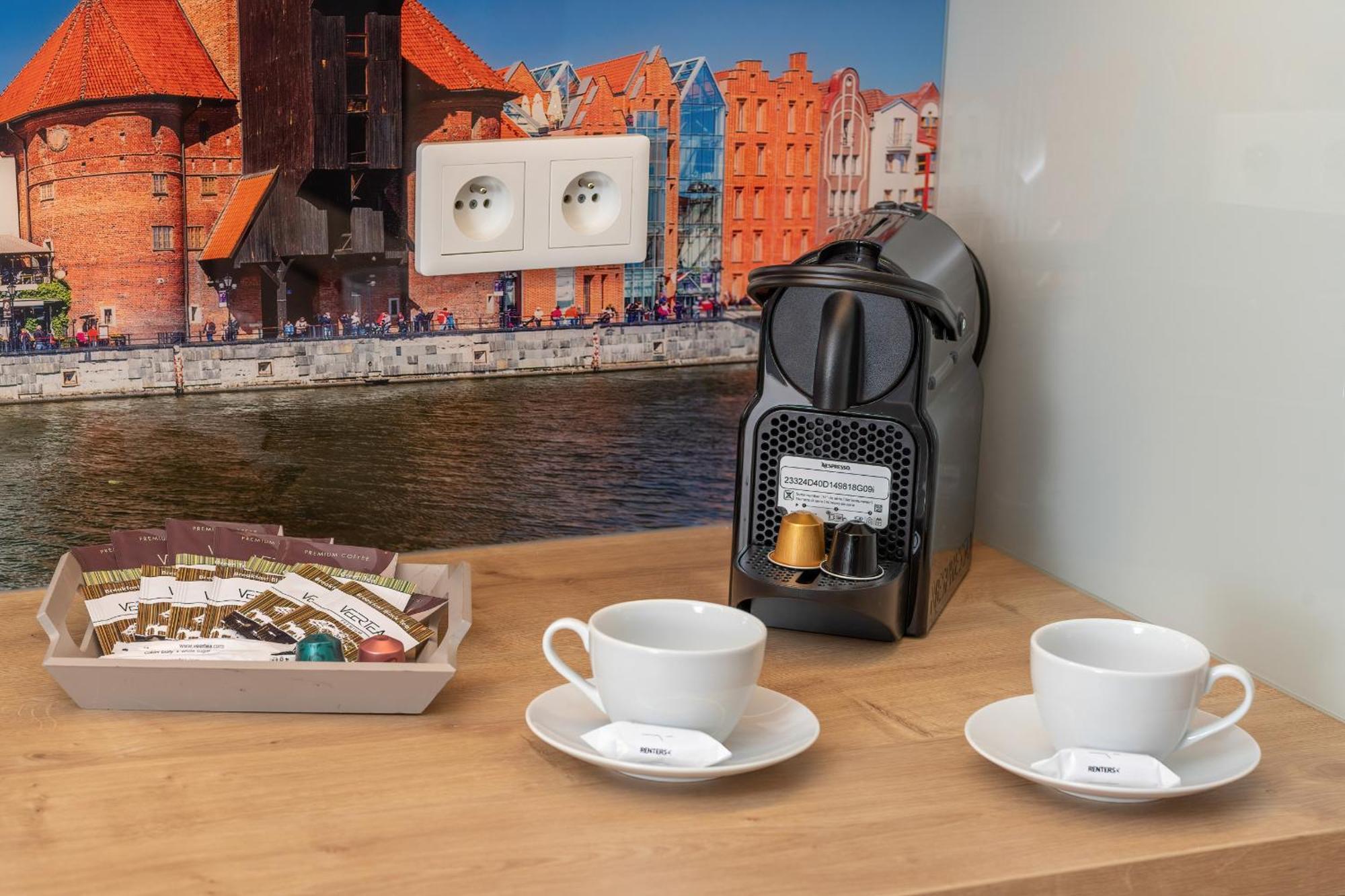 Lägenhet Elegant In With Sauna, Gym And Parking By Renters Gdańsk
