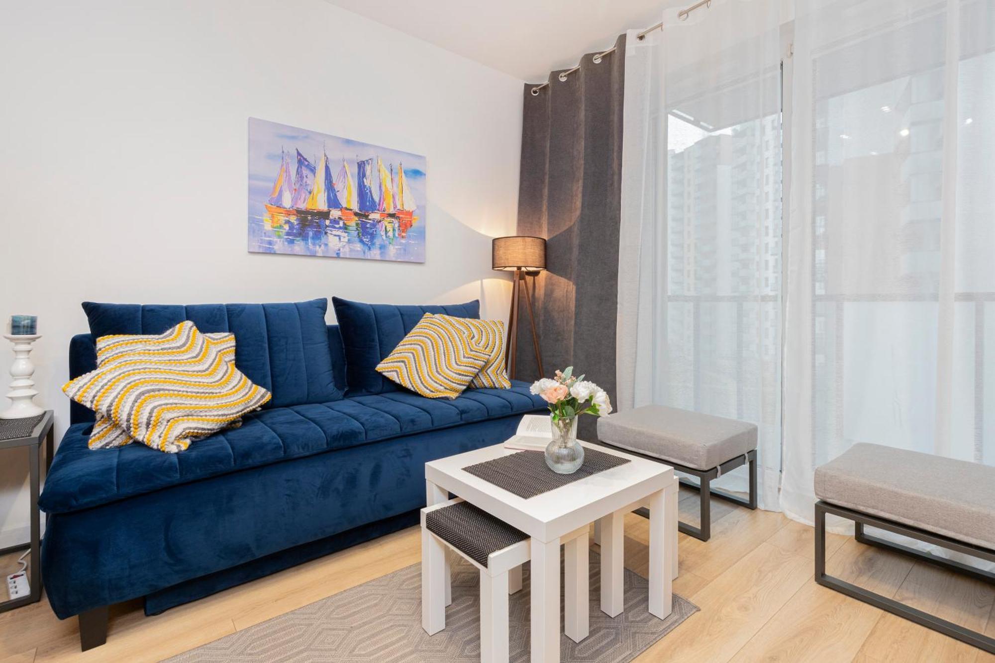 Apartment Nowa Letnica With Sauna & Gym & Kids Play In By Renters *