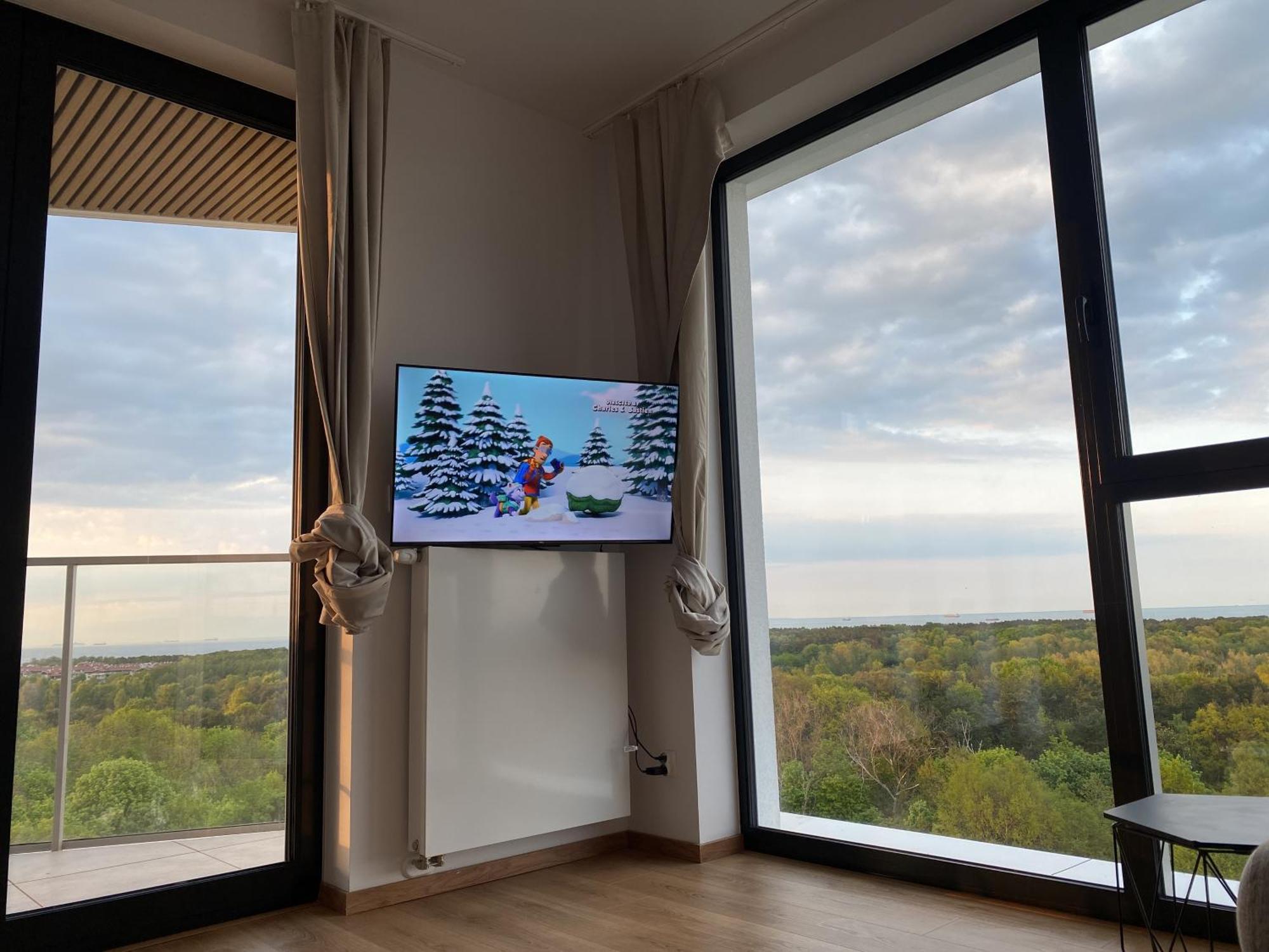 Apartment Mieszkanie Z Widokiem Na Morze Trojmiasto - Plaza - Klima - Sauna I Silownia - Parking *