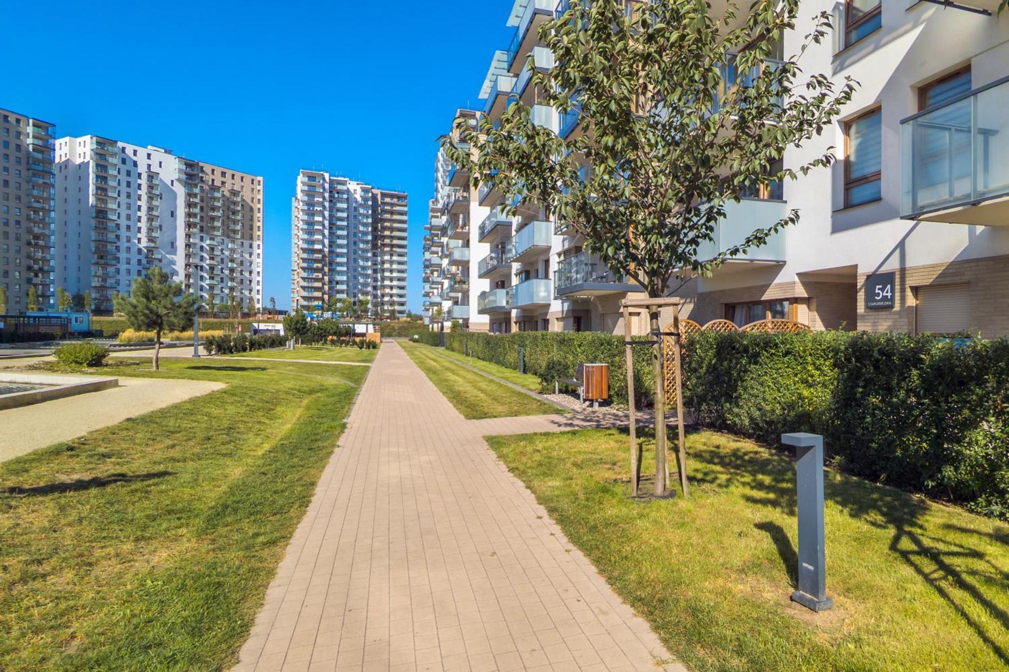 Apartment Starowiejska With Balcony Next To Arena Stadium By Renters