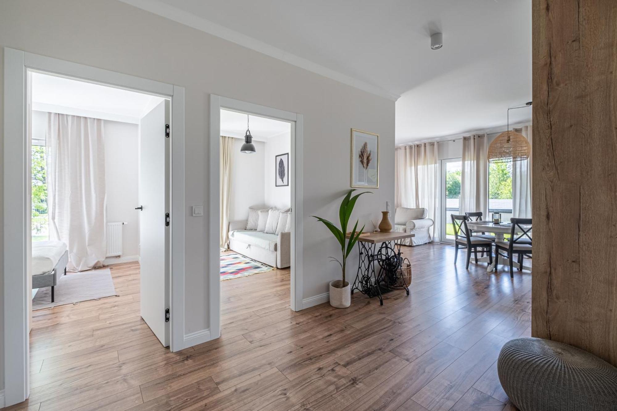 Nadmorskie Boho Brzezno Przy Plazy Apartament Gdańsk