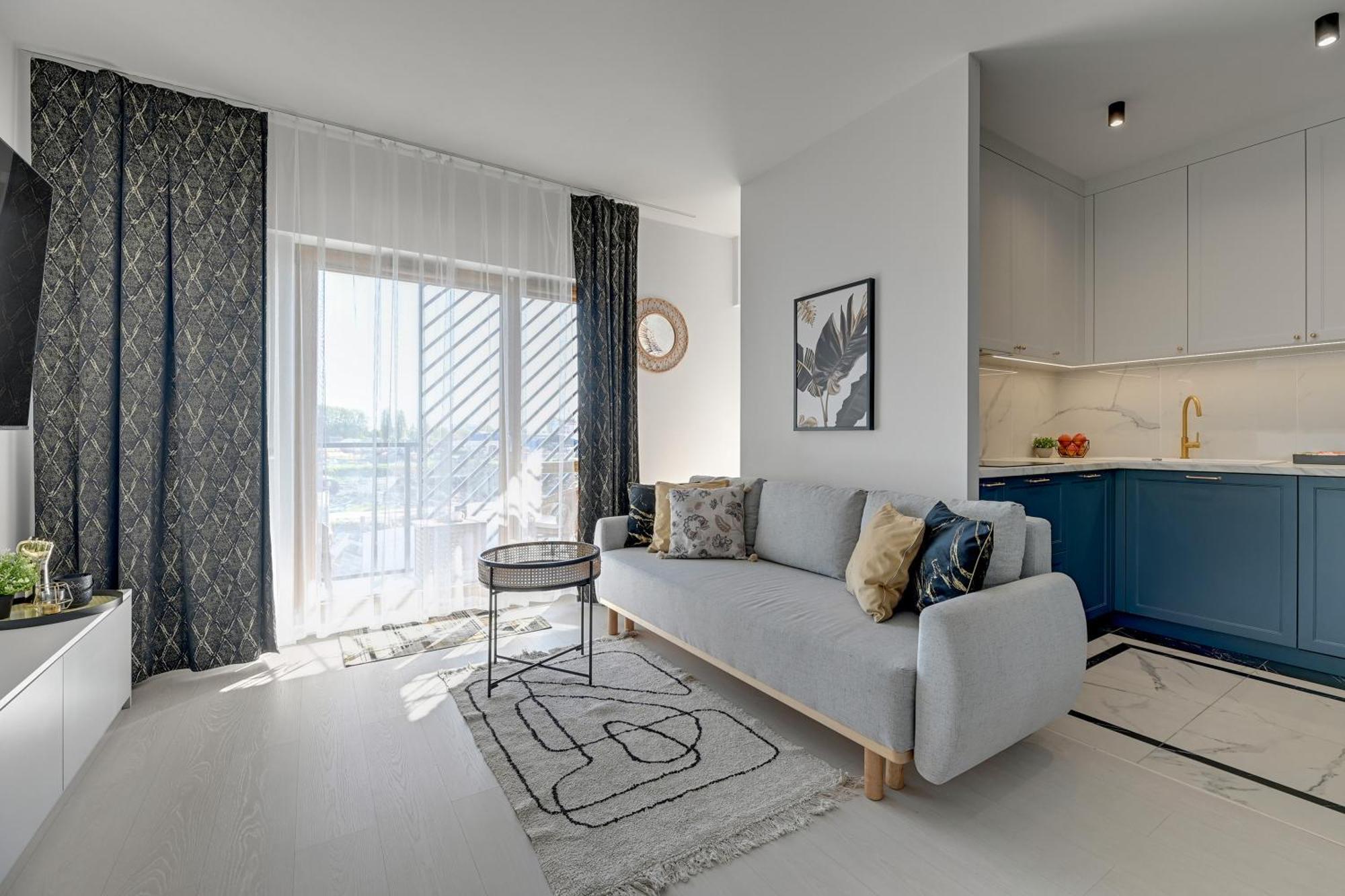 Lejlighed Nadmotlawie Estate - Riverside, Gym & Sauna By Downtown Gdańsk