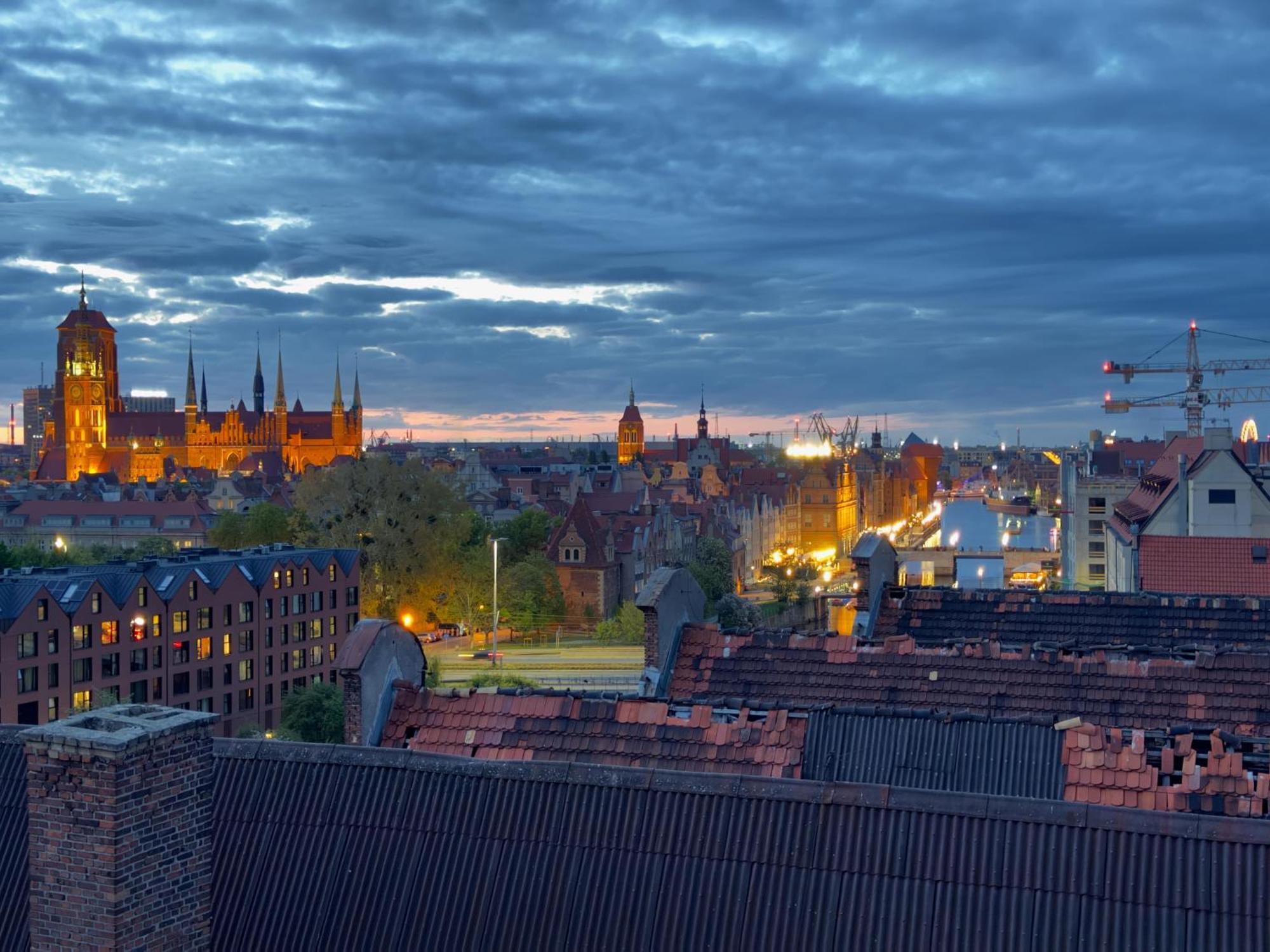 Apartamento Waterlane Penthouse I Pool I Panoramic View Gdańsk