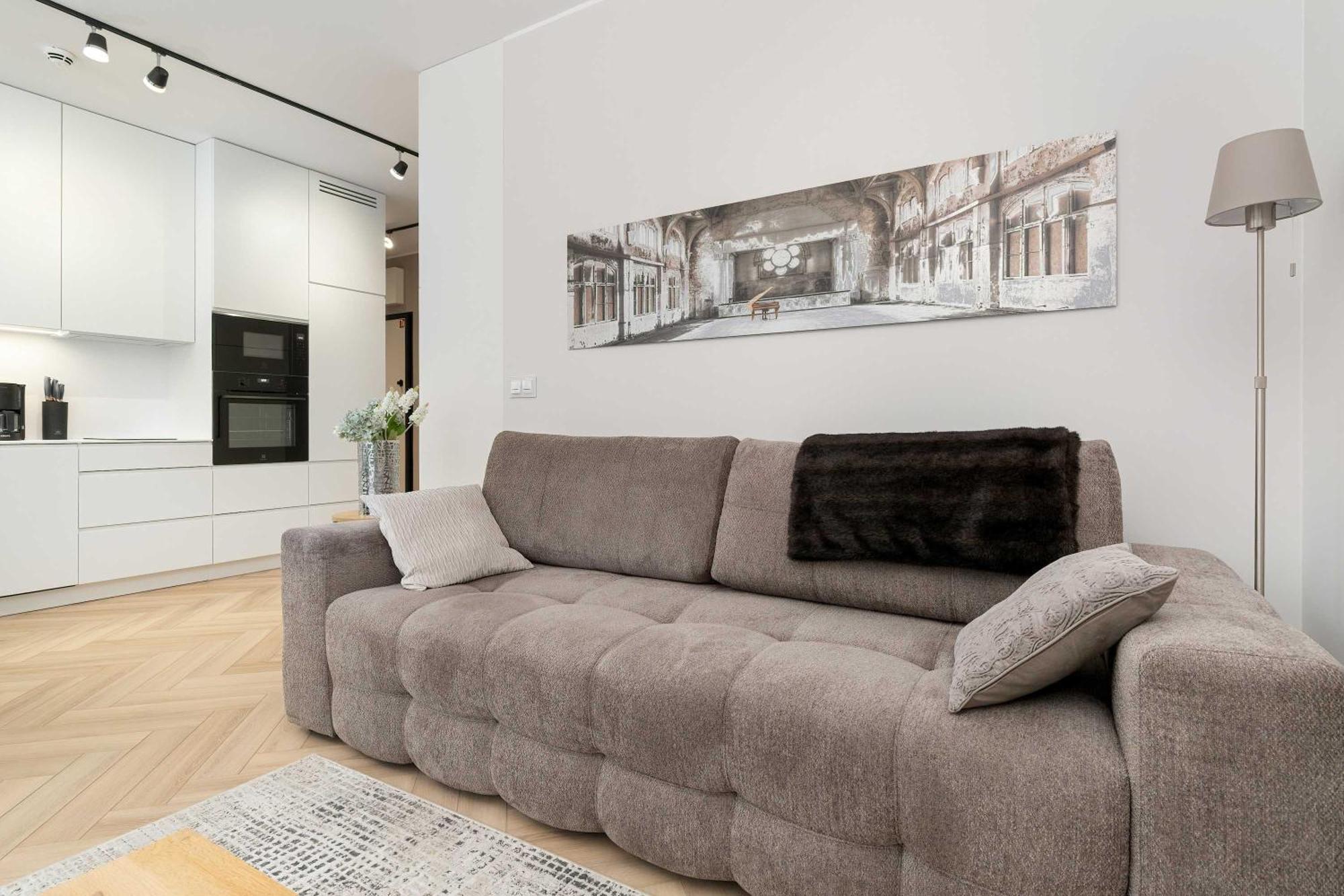 Elegant With Desk Marina 3city By Renters Lägenhet Gdańsk