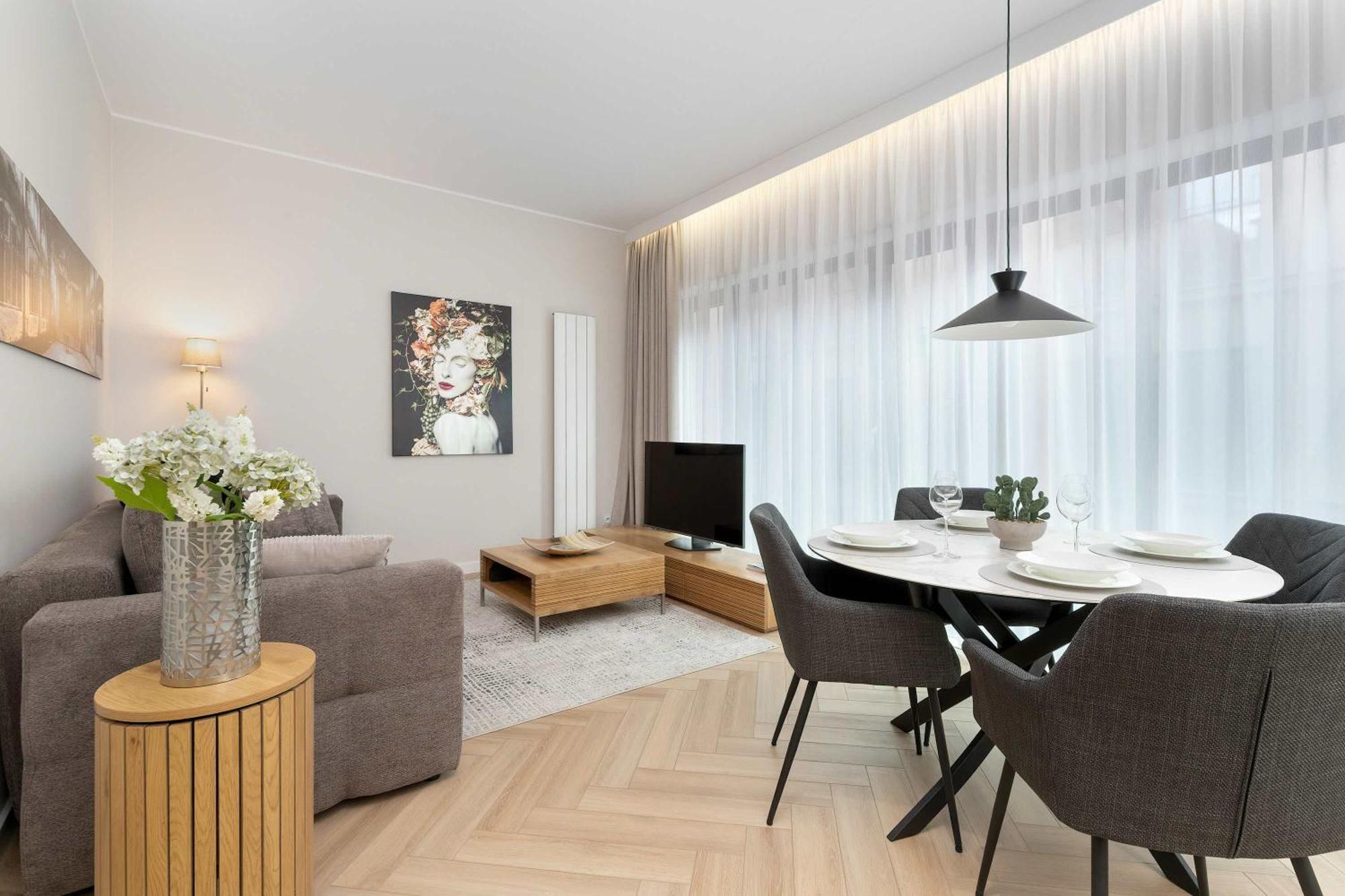 Lägenhet Elegant With Desk Marina 3city By Renters Gdańsk