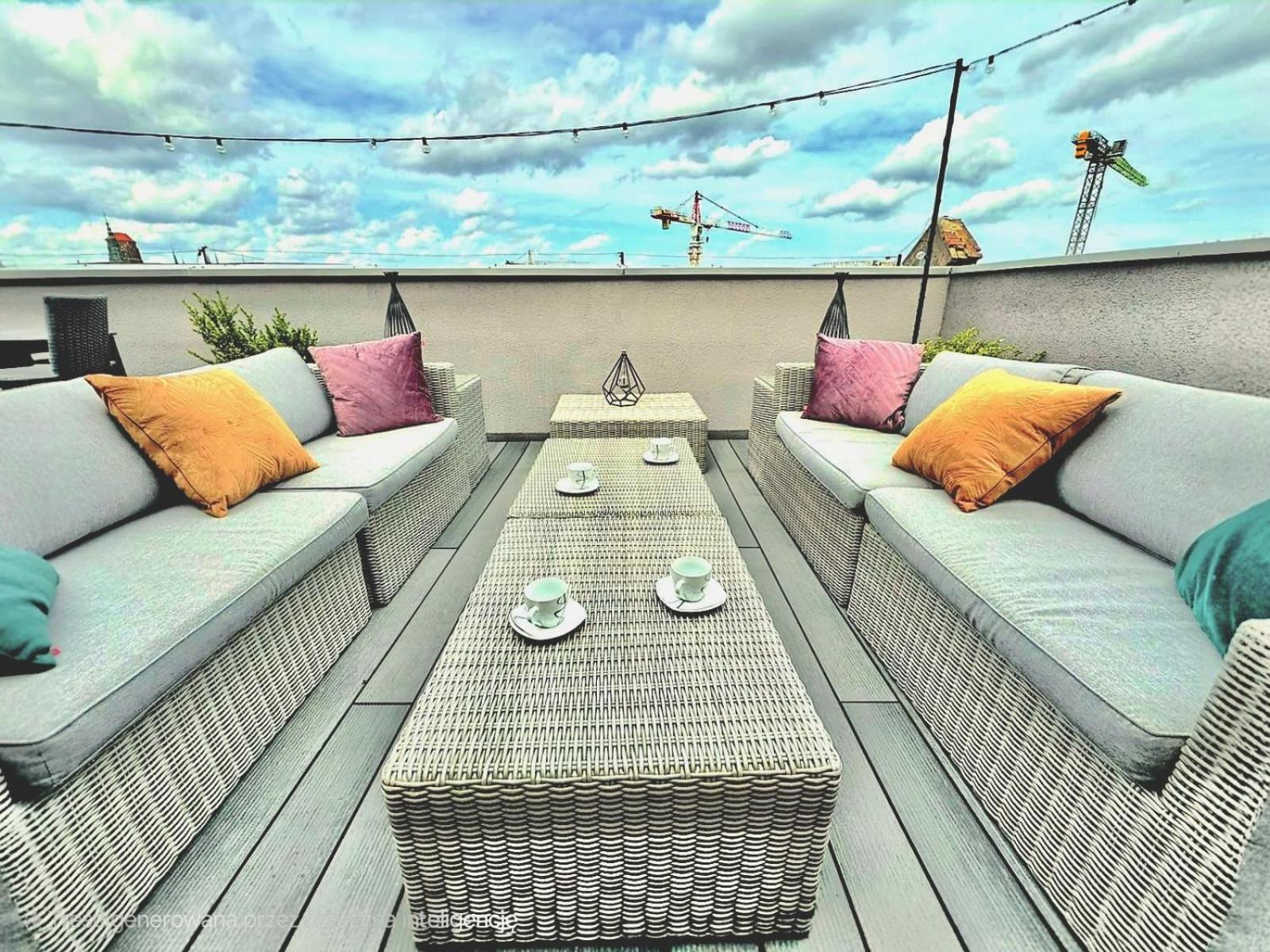 Waterlane Penthouse I Pool I Panoramic View * Gdańsk