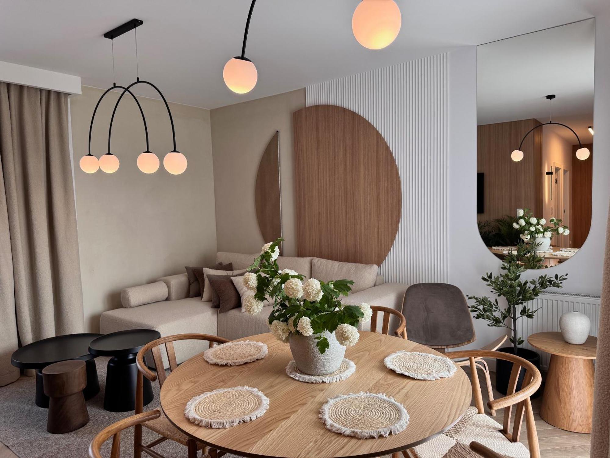 Apartment Family & Business Sauna Apartments Baltic Horizon Premium Spa - 3 Bedroom With Private Sauna, Jacuzzi, Rooftop Gym & Panoramic Terrace, Balcony, Underground Garage