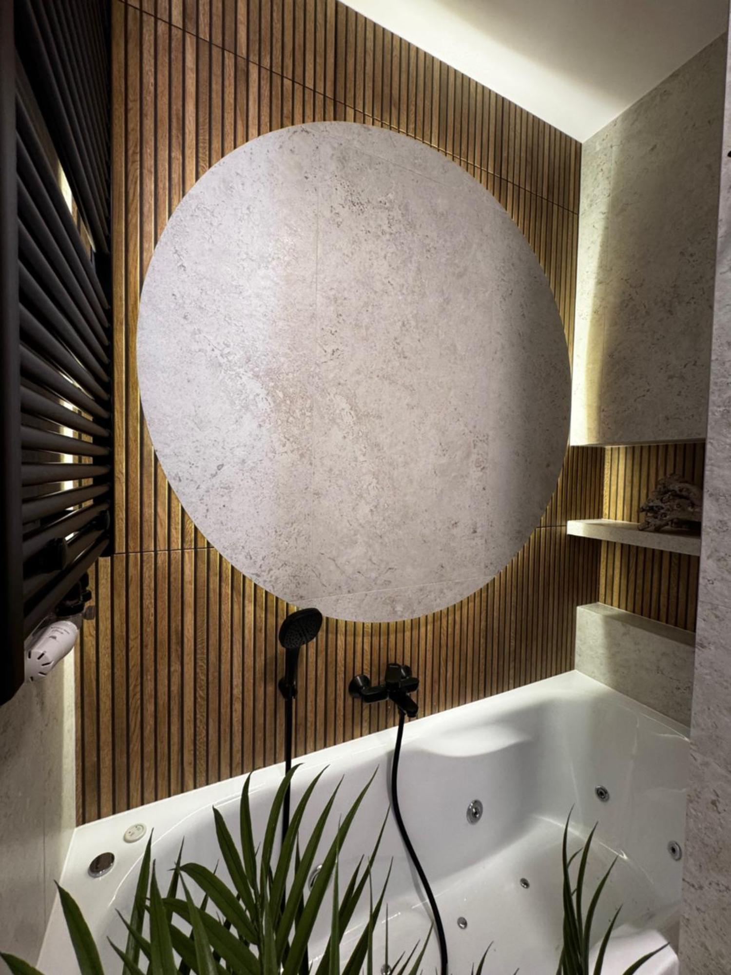 Family & Business Sauna Apartments Baltic Horizon Premium Spa - 3 Bedroom With Private Sauna, Jacuzzi, Rooftop Gym & Panoramic Terrace, Balcony, Underground Garage Apartment *