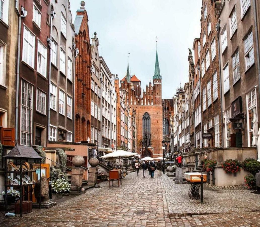 Apartment 3-rooms With Balcony By The Oldtown Gdansk